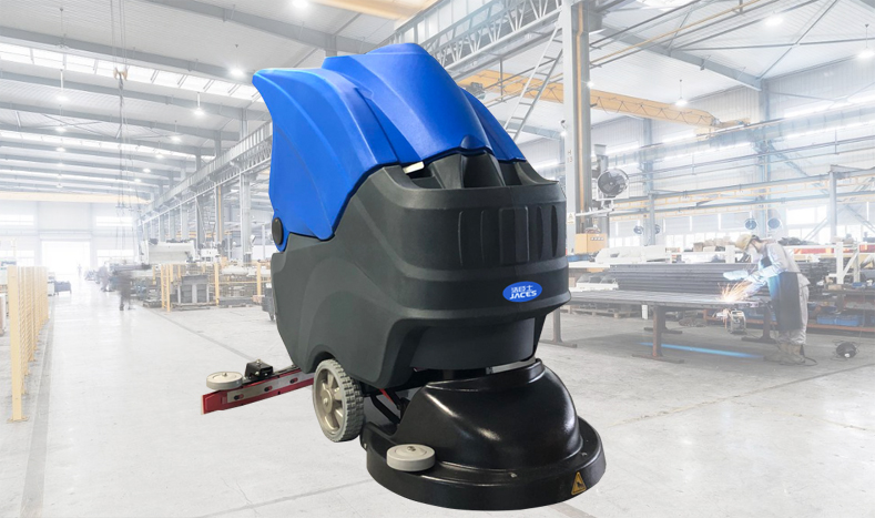 手推式洗地機使用