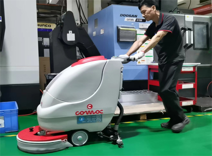 走進(jìn)車間，領(lǐng)略工業(yè)場景清潔利器